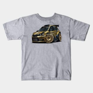 2018Skoda FábiaR5 WRC Kids T-Shirt